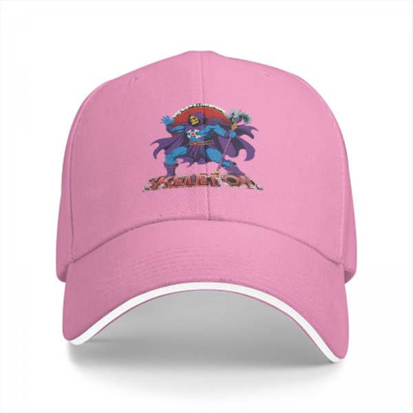 Black Baseball Cap Featuring Skeletor from Masters of the Universe