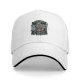 Black Baseball Cap With Wizard Force Fantasy Graphic Print