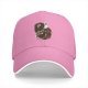 Black baseball cap with 'Enjoy Your Monday' grim reaper coffee graphic
