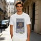 Olive green t-shirt with E.T. phone home graphic print