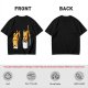 Olive T-shirt with cute sushi cat graphic print