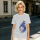 Olive T-Shirt With Sad Dragon Holding D20 Natural 1 'Like A Today' Print