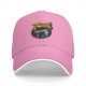 Black baseball cap with Pew Pew Fighters space gun graphic