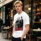 Born To Watch Horror Movies Halloween Themed Graphic T-Shirt