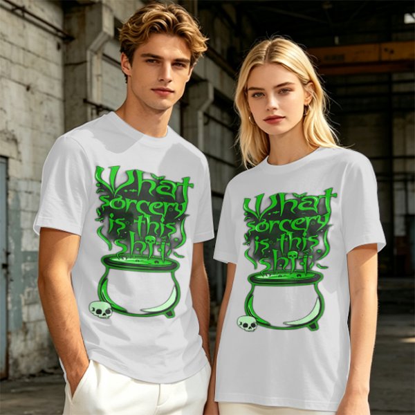 What Sorcery Is This Cauldron Graphic T-Shirt