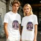 Olive Graphic T-Shirt with Wizard Cat and Stardust & Caffeine Print