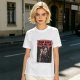 Olive Graphic T-Shirt With Grim Reaper 'Mom Come Pick Me Up' Print