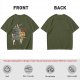 Studio Ghibli Fantasy Creature Graphic T-Shirt Design