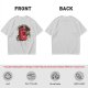 Olive T-Shirt with Retro Cartoon Gas Can 'Aged Like Fine' Print