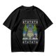Totoro Christmas Ugly Sweater Style Graphic T-Shirt