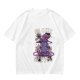 Olive green t-shirt with cute witch cat hex you graphic