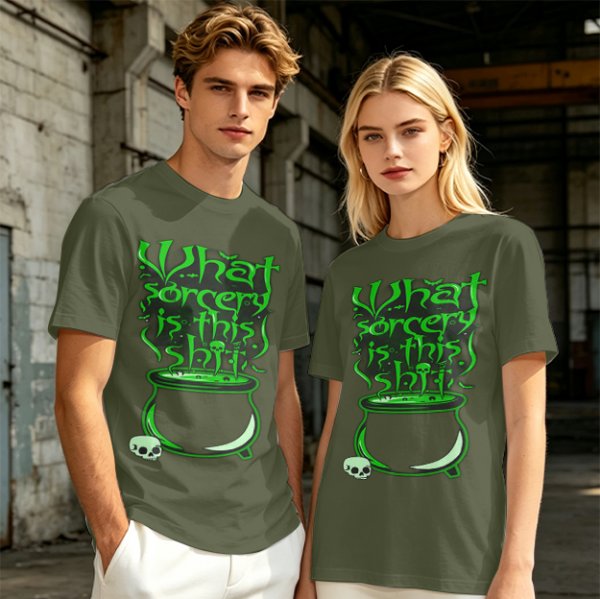 What Sorcery Is This Cauldron Graphic T-Shirt