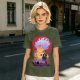 Anime Gear 5 Character Graphic T-Shirt With Sunset Scene