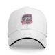 Black Baseball Cap With Retro Juice Box Graphic Print
