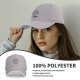 Black baseball cap with raccoon live fast eat trash graphic