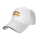 Sloths Gym Graphic Black Baseball Cap