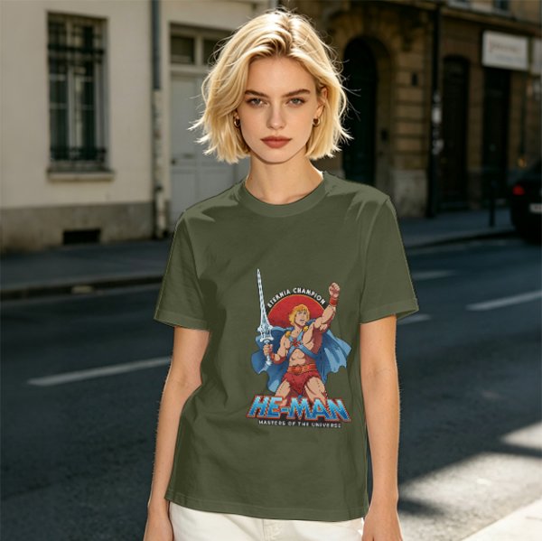 He-Man Masters of the Universe Eternia Champion Graphic T-Shirt
