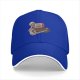Black baseball cap with skeleton gaming 'Game Over' graphic