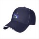 Black Baseball Cap With Dark Fantasy Villain Portal Art Print