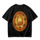 Olive T-Shirt Featuring Calcifer and Soot Sprites Artwork