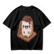 Olive T-Shirt With Cute Smores Character Graphic Print