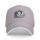 Black Baseball Cap With Ghost 1996 Graphic Print