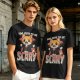 Too Cute To Be Scary Vampire Cat Graphic T-Shirt