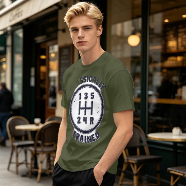 Classically Trained Manual Transmission Gear T-Shirt