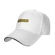 Black baseball cap with 'Help Me Sarcasm You Are My Only Hope' print