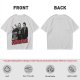 Born To Watch Horror Movies Halloween Themed Graphic T-Shirt