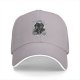 Black baseball cap with spooky pumpkin figure and 'Always Sexy' text