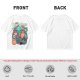 Psyce Cream Insane Flavor Graphic Tee with Whimsical Monster and Characters