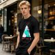 Olive T-Shirt With Cute Dinosaur Graphic And 'What I'm Doing' Text