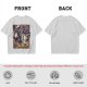 Olive T-Shirt Featuring Fantasy Wizard Card Artwork