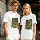 Timeless Ocarina Zelda Shield Graphic Olive T-Shirt