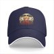 Black baseball cap with panda eating hot pot funny graphic design