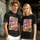 Certified Produce Collectors Graphic T-Shirt with Fruit and Creatures