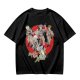 Olive T-shirt with Ghostbusters parody female character graphic print