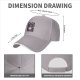 Black Baseball Cap With Raccoon Magician Tarot Graphic