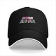 Black baseball cap with Yu Yu Hakusho anime character crosswalk art