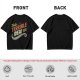 Olive T-Shirt With That's a Terrible Idea! Retro Graphic Print
