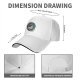 Black Baseball Cap With 'But First Coffee' Halloween Themed Print