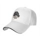 Black baseball cap with Ghostface 'Talk Spooky To Me' horror print