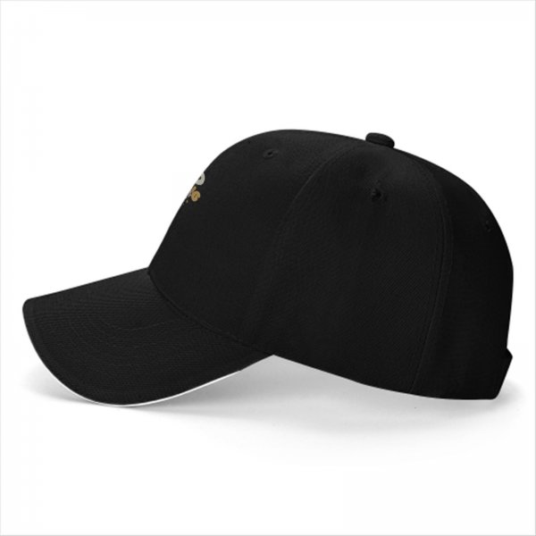 Wizard In Training Cat Graphic Black Baseball Cap