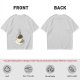 Olive T-Shirt With Hot Cocoa Cup And Marshmallows Graphic Print