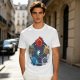 Dungeons and Dragons Elemental Dice Yin Yang Graphic T-Shirt