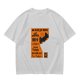 Olive T-Shirt with Cat-Themed Rock Band Concert Poster Print