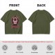 Olive T-Shirt With Cult Lamb Graphic Join My Cult Print