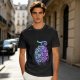 Olive T-Shirt with Devil Fruit Swirl Art Print