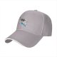 Black Baseball Cap With Raccoon Skateboarding Graphic